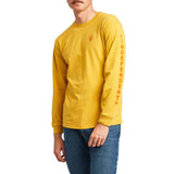 Brixton Frame L/S - Yellow Side with model
