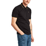 Brixton Guard S/S Polo - Black Side with model