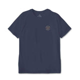 Brixton Oath V S/S Tee - Washed Navy/Sand