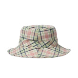Brixton Petra Packable Bucket Hat - Dove Plaid2