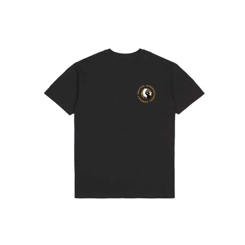 Brixton Rival Stamp S/S T-shirt - Black/Garment Dye