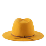 Brixton Wesley Fedora - Golden Glow Back