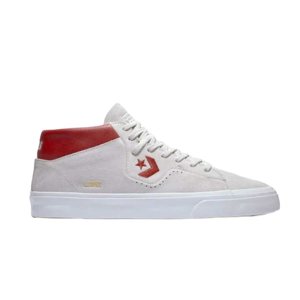 Converse Louie Lopez Pro Mid Pale Putty Boarders