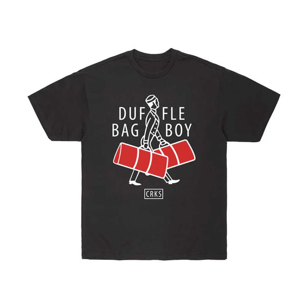 Crooks and Castles Duffle Bag Boy S/S T-shirt - Black