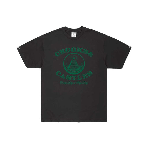 Crooks and Castles Every Day is Pay Day S/S T-shirt - Black
