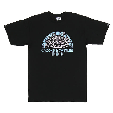 Crooks and Castles Half Bandusa T-shirt - Black