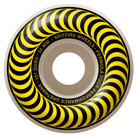 Spitfire F4 Classics Wheels 101a 51mm - Yellow