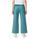 Dickies Women's Cropped Twill Ankle Pant - Rinsed Porcelain2