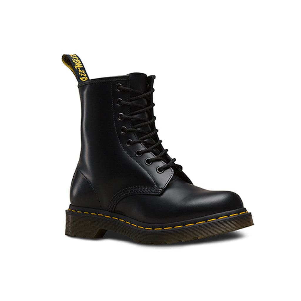 Dr. Marten Women's 1460 Smooth Boots - Black Boarders