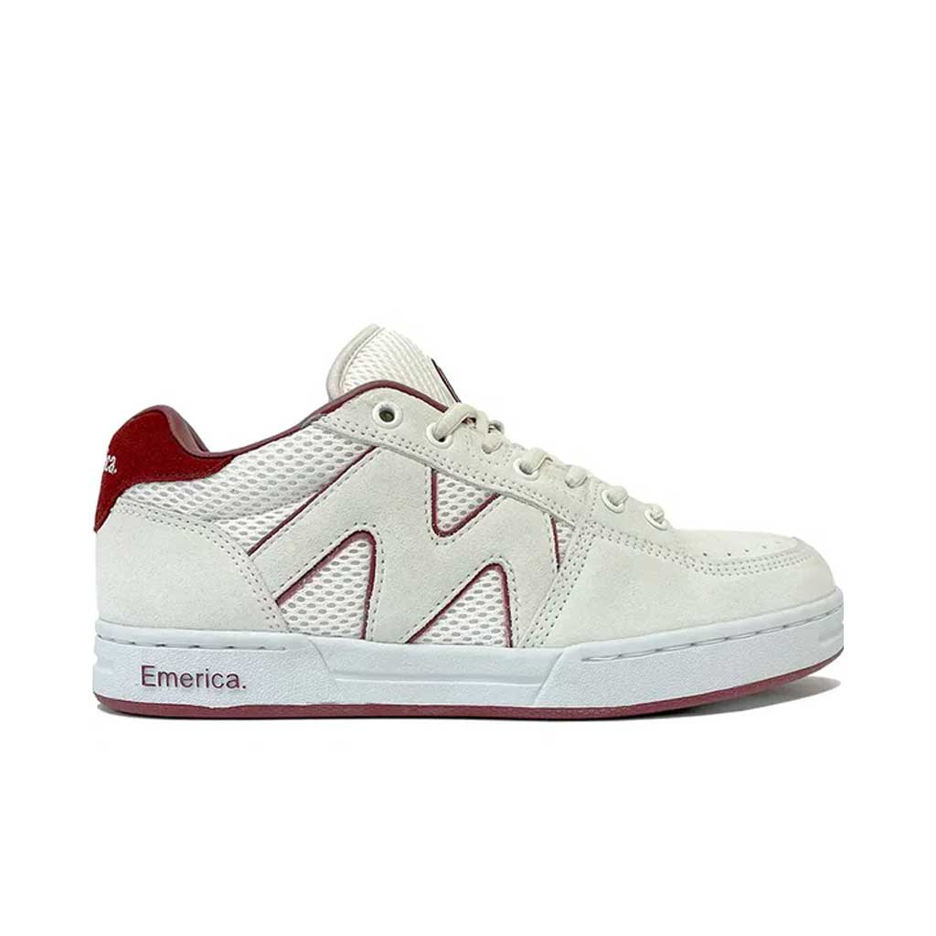 Emerica OG 1 Skateshop Day White Burgundy Boarders