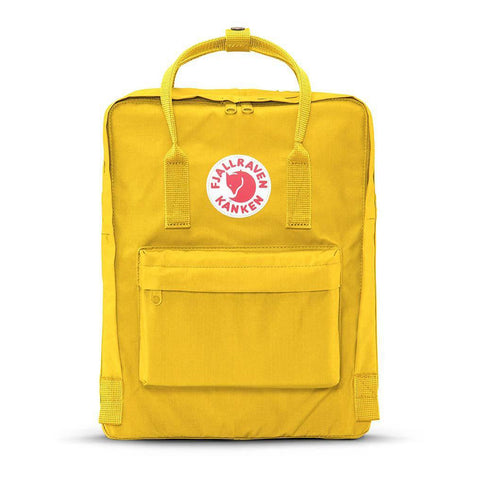 Fjallraven Kanken Backpack - Warm Yellow Front