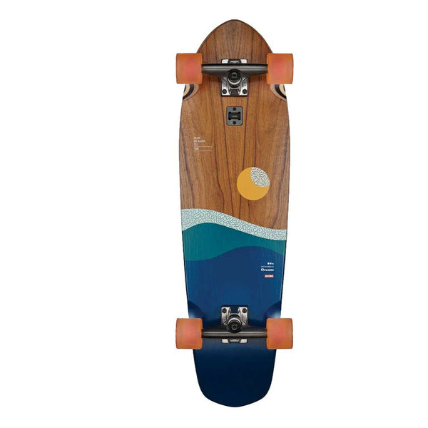 Globe Big Blazer 32" Complete Cruiser Skateboard - Teak/Oceans