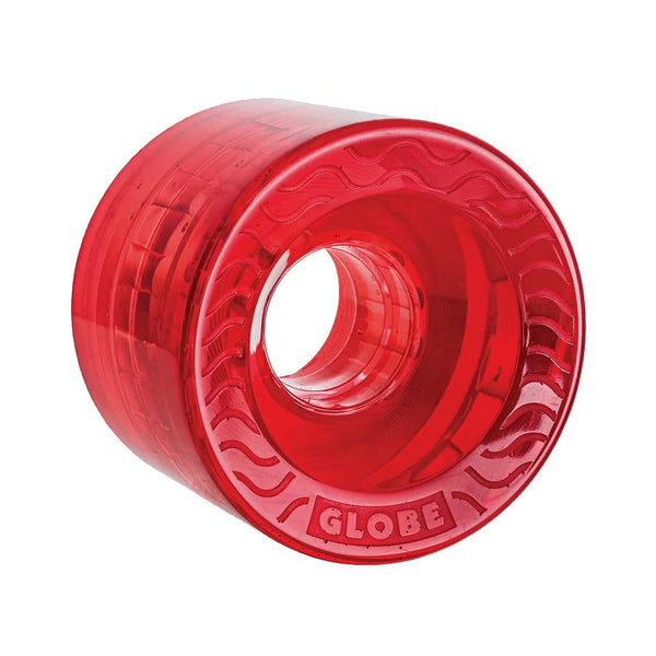 Globe Skate Retro Flex Cruiser 58mm Wheel - Clear Red