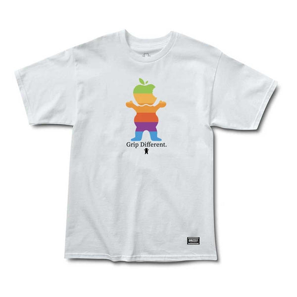 Grizzly Grip Different SS Tee - White