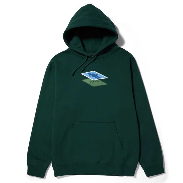 Huf x Crailtap Shadow P/O Hoodie - Forest Green