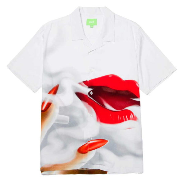 Huf Seductive Resort S/S Woven Shirt - White