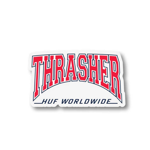Huf x Thrasher High Point Sticker - Multi