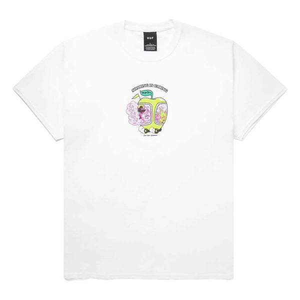 Huf Sharing is Caring S/S Tee - White