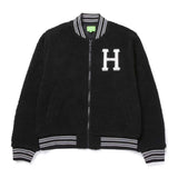 Huf Sherpa Varsity Jacket - Black