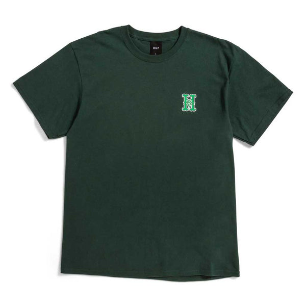 Huf x Thrasher High Point S/S Tee - Forest Green