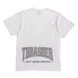 Huf x Thrasher High Point S/S Tee - White Back