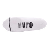 HUF TT Crew Sock - White bottom