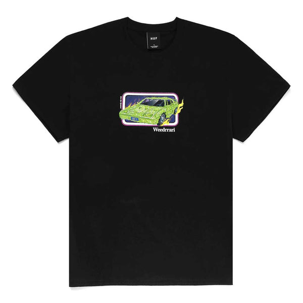 Huf  Weederrari S/S Tee - Black