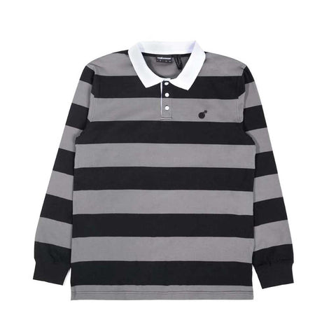 The Hundreds Pacific L/S Rugby - Black