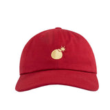 The Hundreds F22 Solid Bomb Dad Hat - Burgundy2