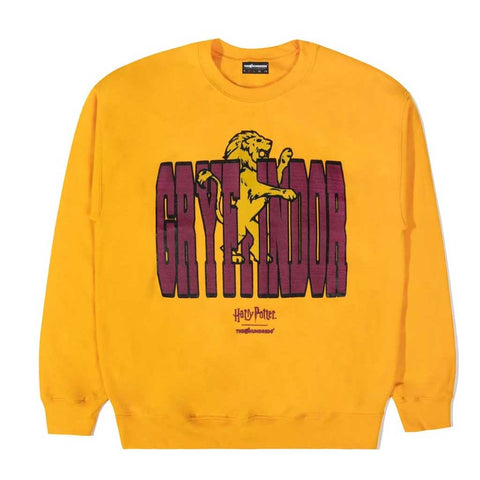 The Hundreds x Harry Potter House Crewneck - Gold