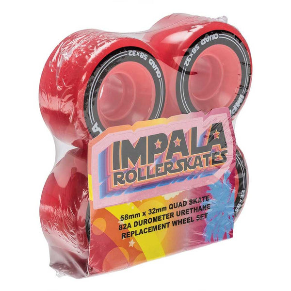 Impala Replacement Wheel 4pk - Red