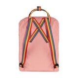 Fjallraven Kanken Rainbow Backpack - Pink Back