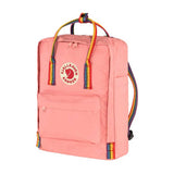 Fjallraven Kanken Rainbow Backpack - Pink Side