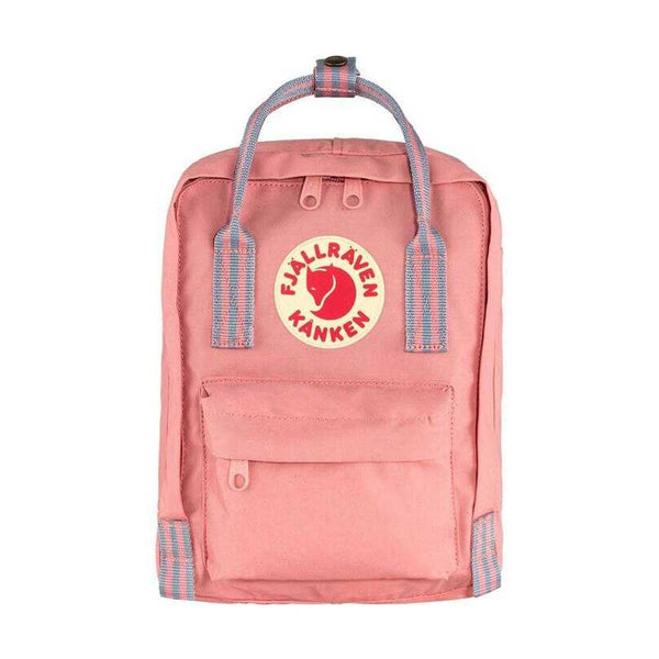 Fjallraven Kanken Mini Backpack - Pink Long Stripes