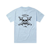 Lakai x Fourstar Street Pirate Tee - Light Blue2