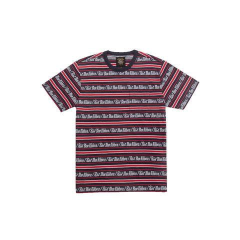 Loser Machine x Pabst Blue Ribbon Crew Knit - Navy Front