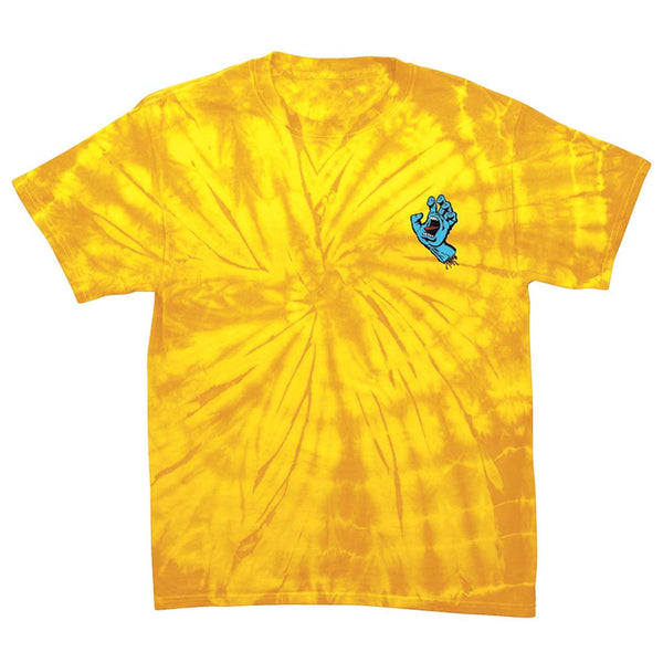 Santa Cruz Screaming Hand S/S T-shirt - Spider Gold Front