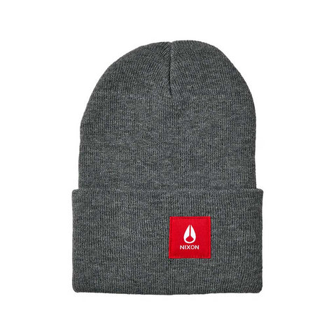 Nixon Hume Beanie - Heather Grey
