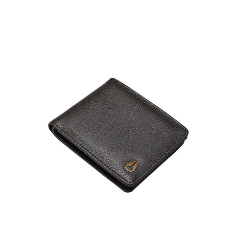 Nixon Pass Vegan Leather Wallet - Brown
