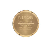 Nixon Patrol Watch - Gold/Black Back plate