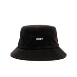 Obey Bold Cord Bucket Hat - Black