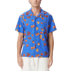 Obey Bombed Woven - Satin Blue