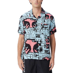 Obey Detector Woven - Sky Blue