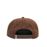 Obey Obey Lowercase 5 Panel Snapback - Brown2