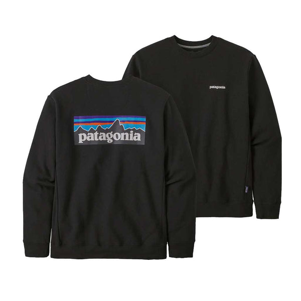 Patagonia P-6 Logo Uprisal Crew Sweatshirt - BLK