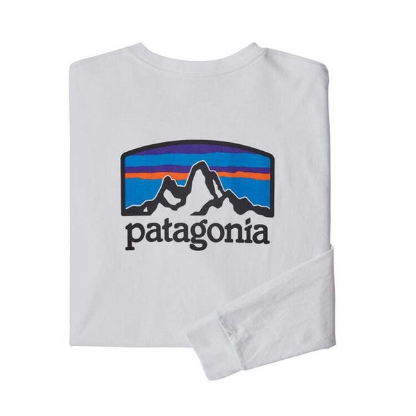 Patagonia L/S Fitz Roy Horizon - WHI