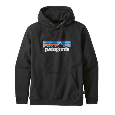 Patagonia P-6 Logo Uprisal Hoody - Black (Front)