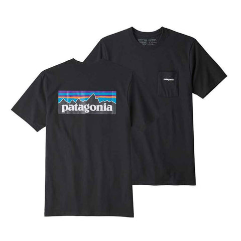Patagonia P-6 Logo Pocket Responsibili Tee - BLK