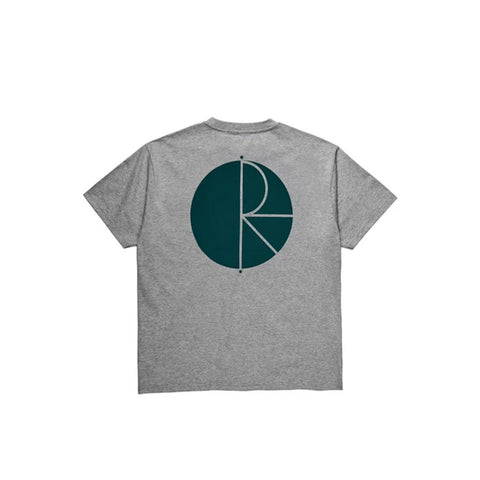 Polar Fill Logo Tee - Heather Grey Back
