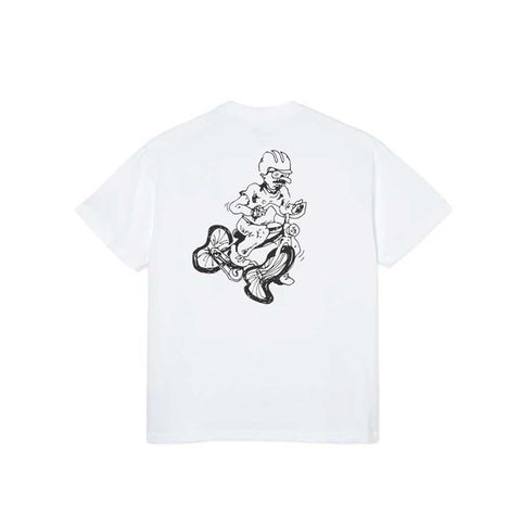 Polar Flate Tire Tee - White